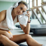 Representar o alívio e o bem-estar após a prática de atividade física contra a ansiedade.